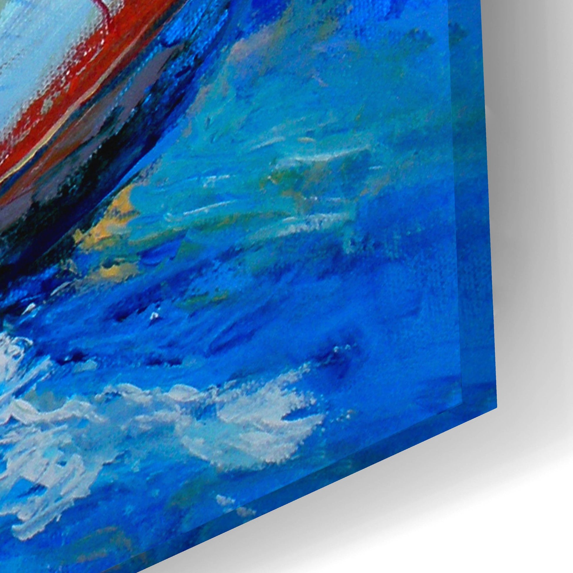 Epic Art 'Sail' by Richard Wallich, Acrylic Glass Wall Art,24x16