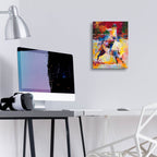 Epic Art 'Rodeo' by Richard Wallich, Acrylic Glass Wall Art,12x16
