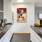 Epic Art 'Rodeo' by Richard Wallich, Acrylic Glass Wall Art,24x36