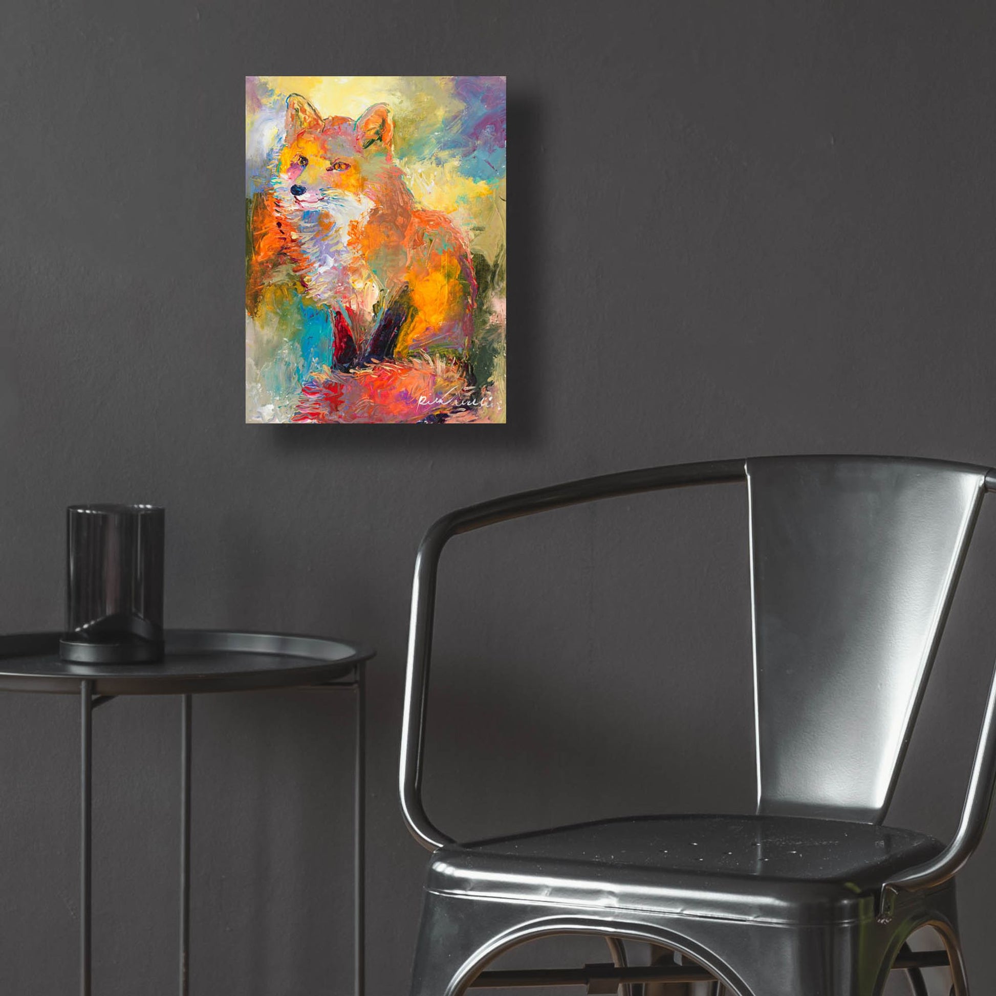 Epic Art 'Fox' by Richard Wallich, Acrylic Glass Wall Art,12x16