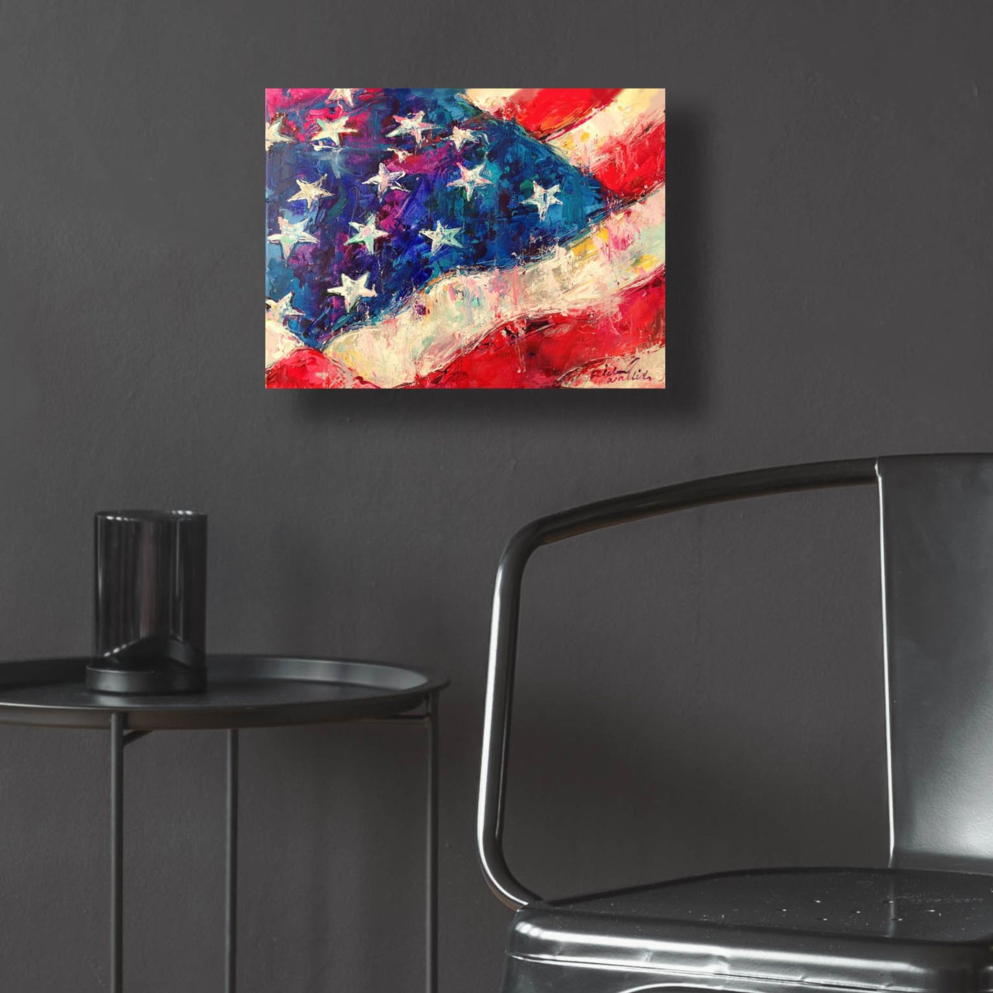 Epic Art 'artflag' by Richard Wallich, Acrylic Glass Wall Art,16x12