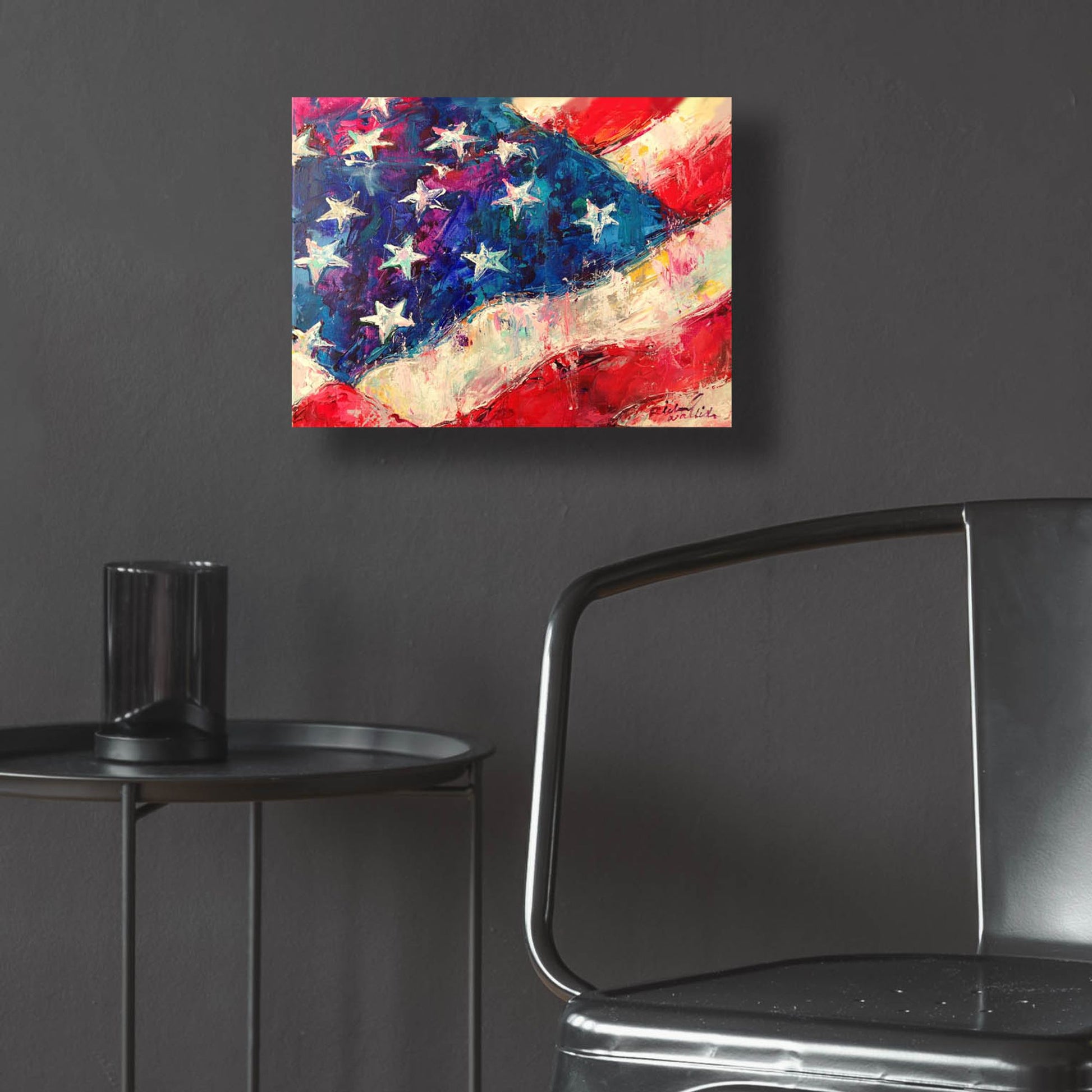 Epic Art 'artflag' by Richard Wallich, Acrylic Glass Wall Art,16x12