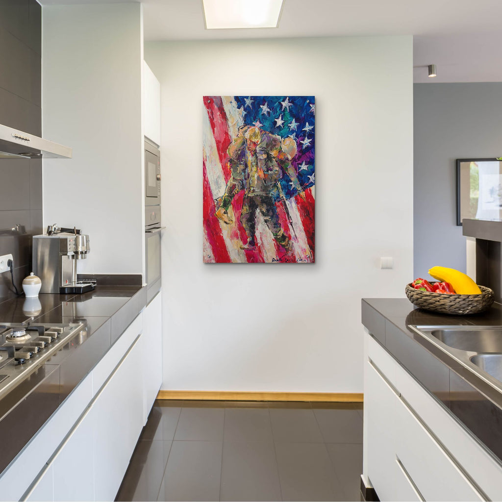 Epic Art 'artsolider' by Richard Wallich, Acrylic Glass Wall Art,24x36