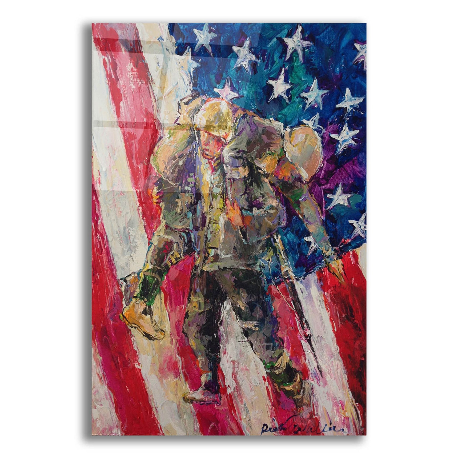 Epic Art 'artsolider' by Richard Wallich, Acrylic Glass Wall Art