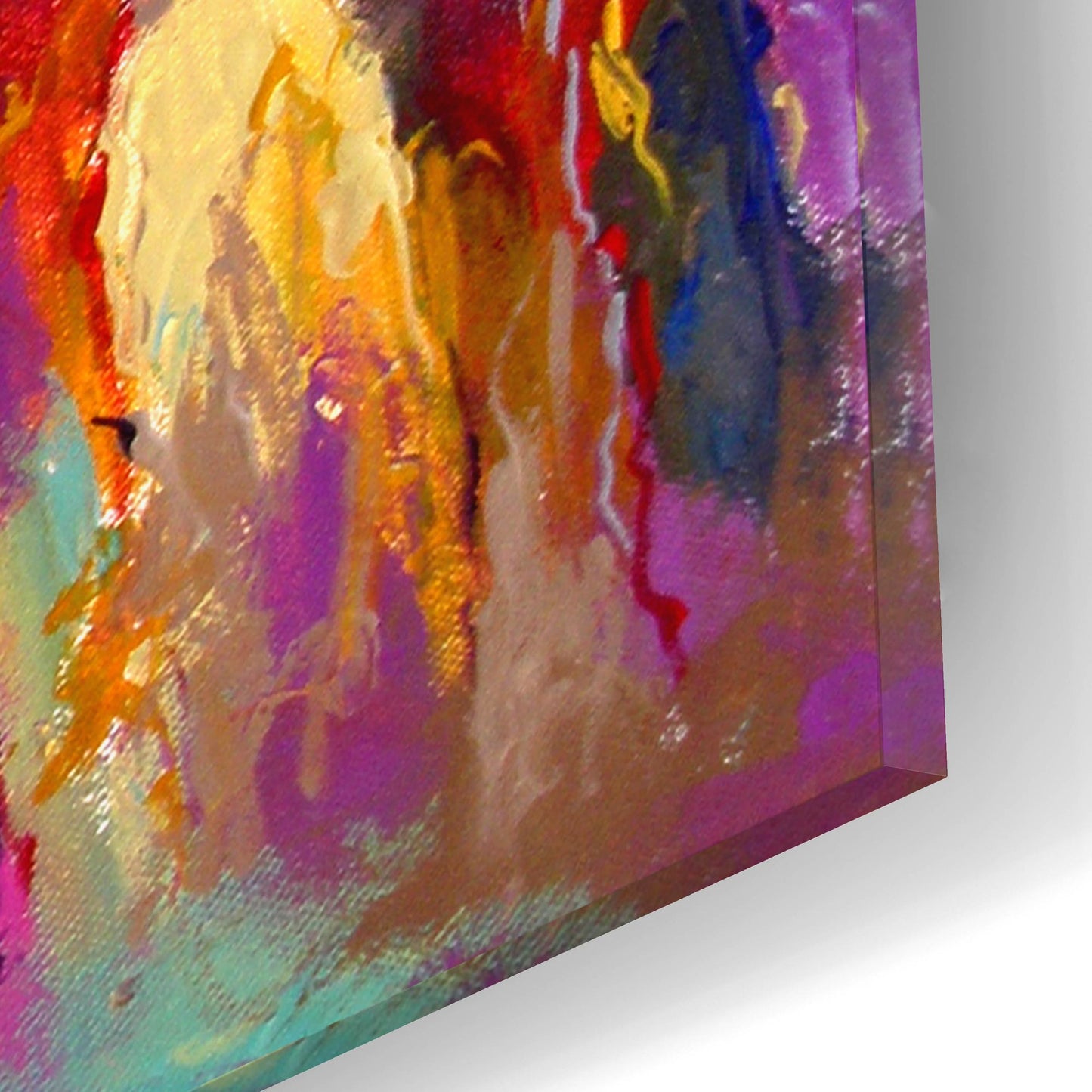 Epic Art 'arttlong' by Richard Wallich, Acrylic Glass Wall Art,16x12