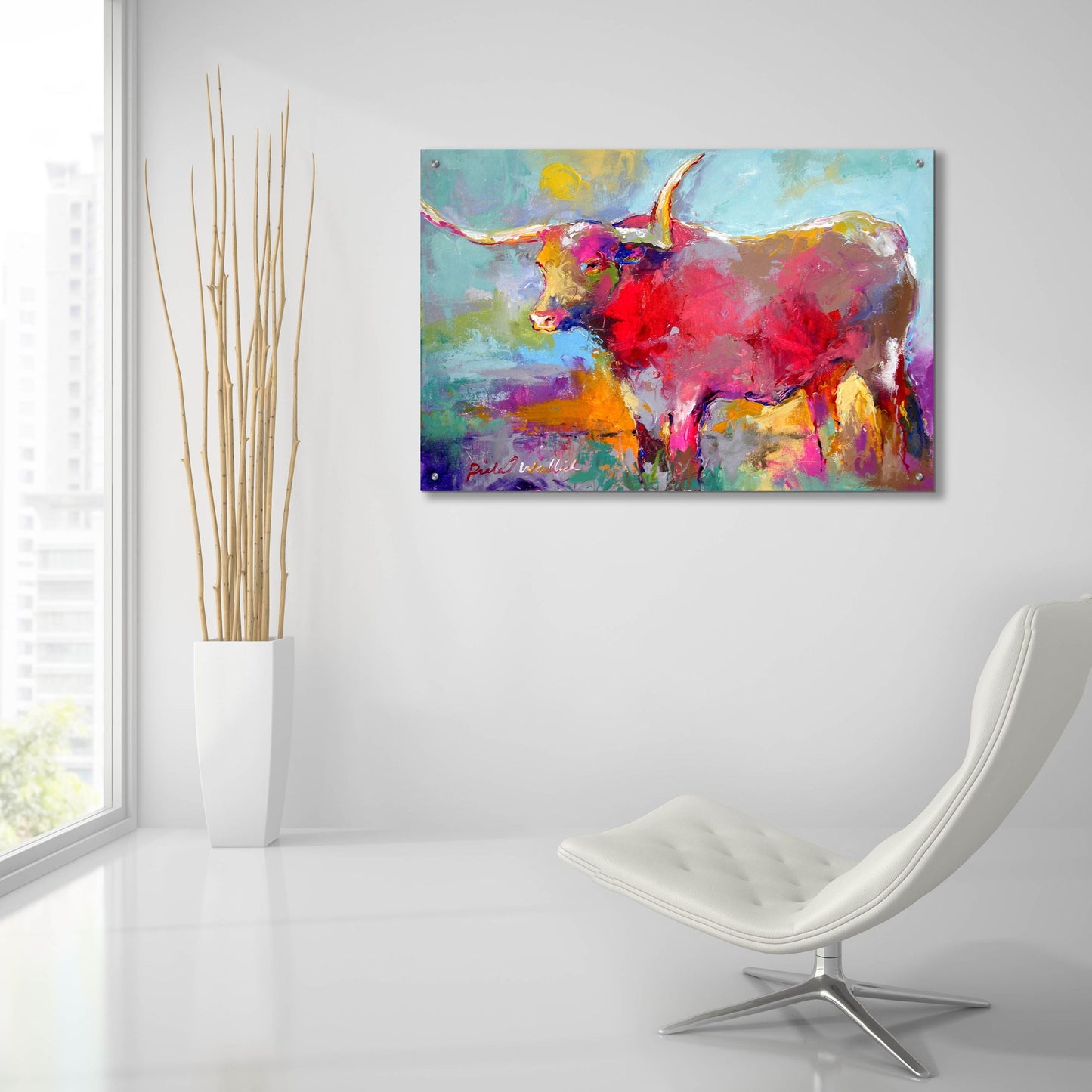 Epic Art 'arttlong' by Richard Wallich, Acrylic Glass Wall Art,36x24