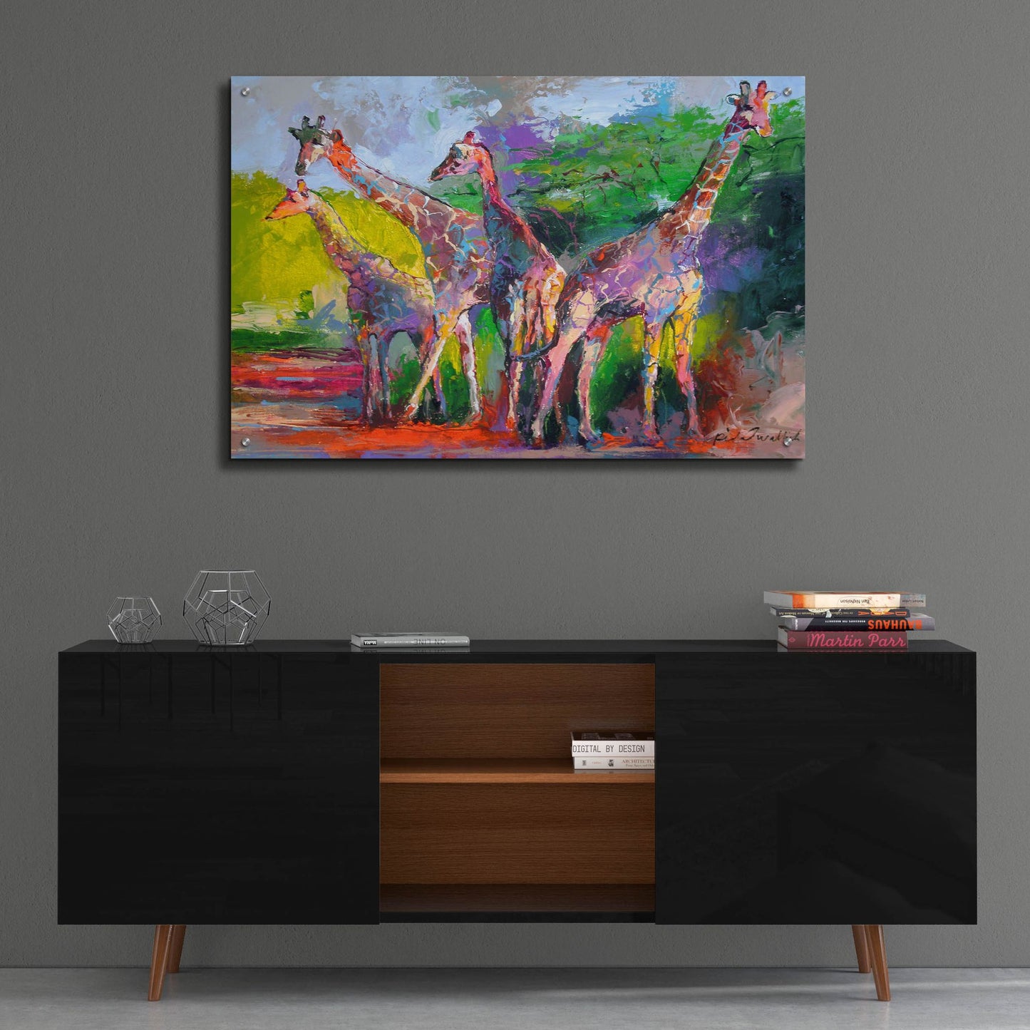 Epic Art 'artgirra' by Richard Wallich, Acrylic Glass Wall Art,36x24