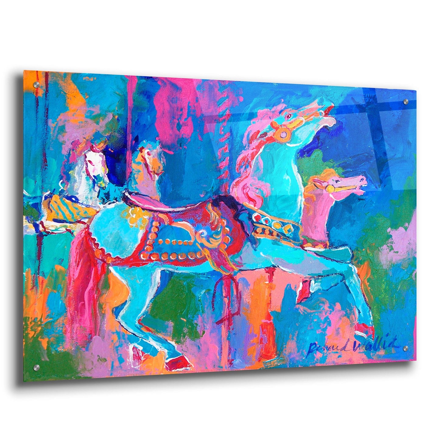 Epic Art 'Artcar 1' by Richard Wallich, Acrylic Glass Wall Art,36x24