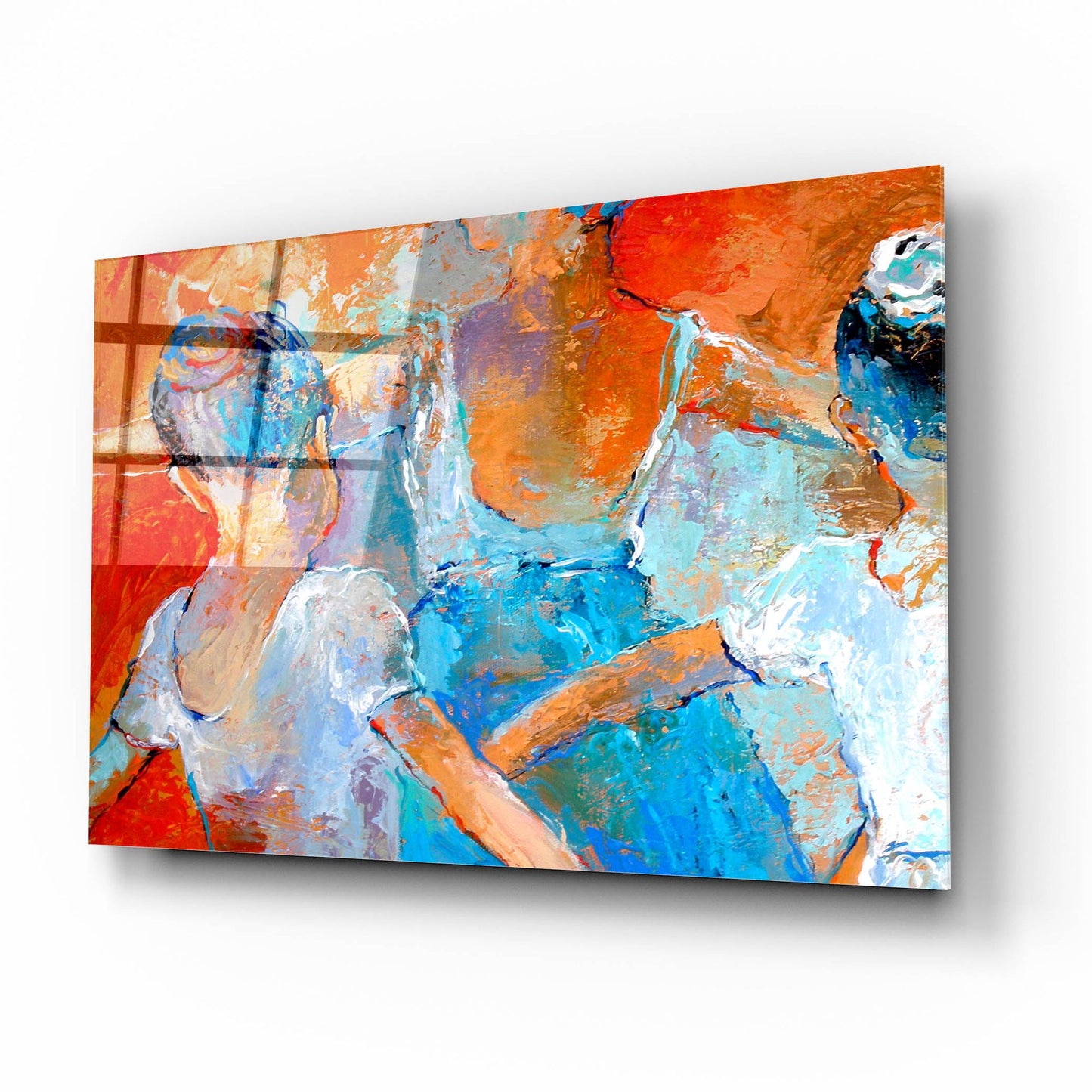 Epic Art 'Ballet Class' by Richard Wallich, Acrylic Glass Wall Art,16x12