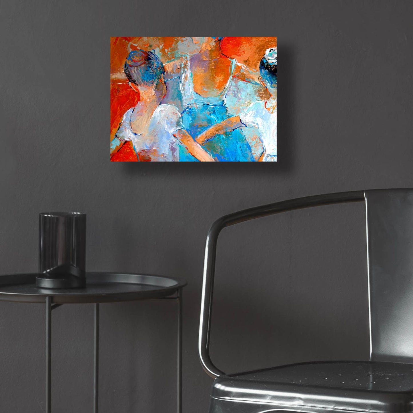 Epic Art 'Ballet Class' by Richard Wallich, Acrylic Glass Wall Art,16x12