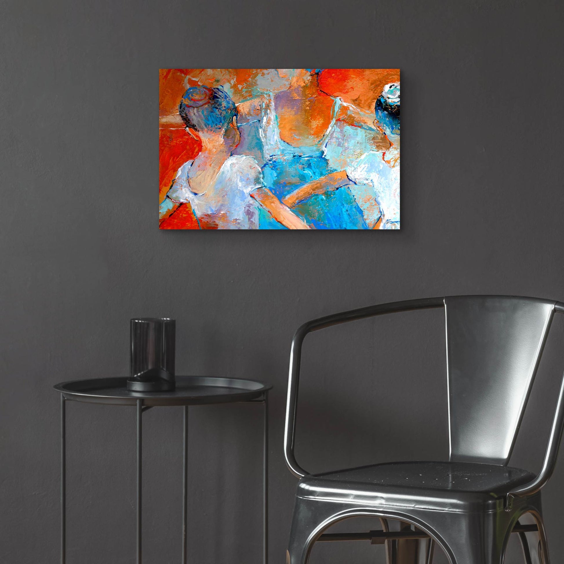 Epic Art 'Ballet Class' by Richard Wallich, Acrylic Glass Wall Art,24x16