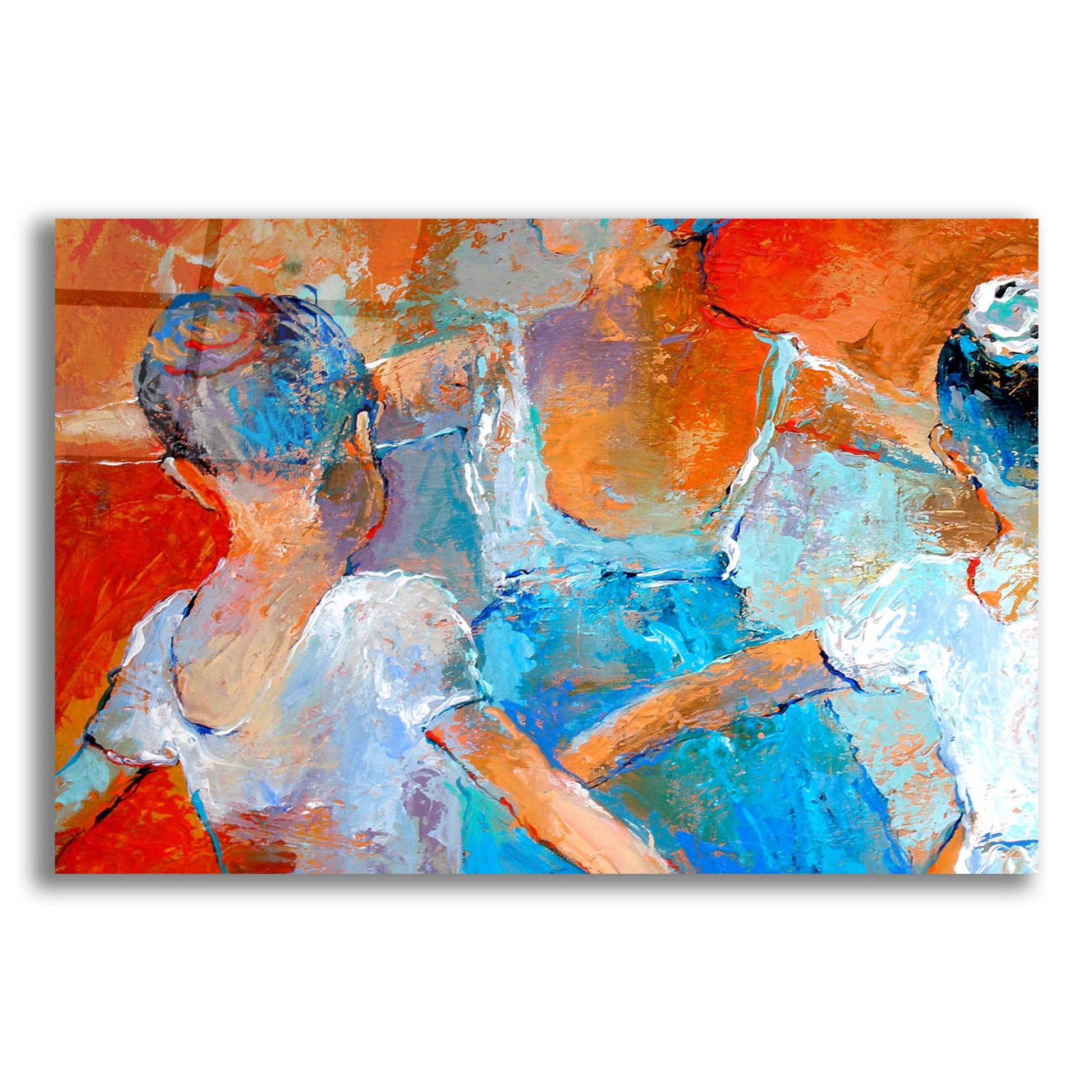 Epic Art 'Ballet Class' by Richard Wallich, Acrylic Glass Wall Art,24x16