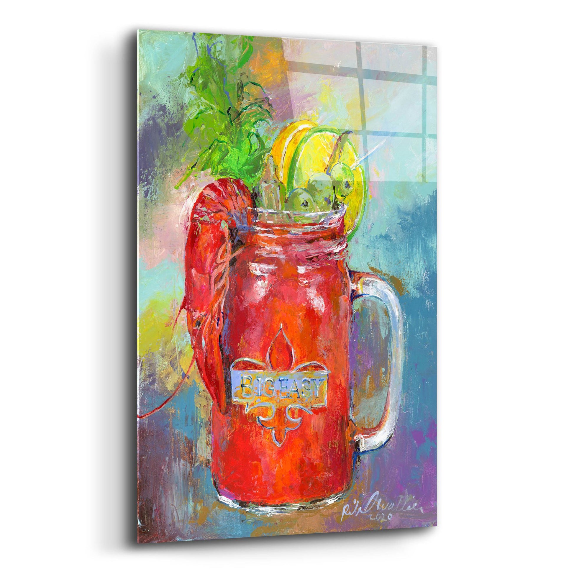 Epic Art 'Big Easy' by Richard Wallich, Acrylic Glass Wall Art,12x16