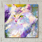 Epic Art 'Mr Puff' by Richard Wallich, Acrylic Glass Wall Art,12x12
