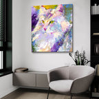 Epic Art 'Mr Puff' by Richard Wallich, Acrylic Glass Wall Art,36x36