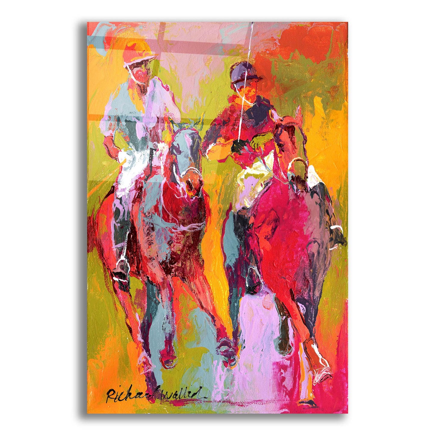 Epic Art 'Polo' by Richard Wallich, Acrylic Glass Wall Art