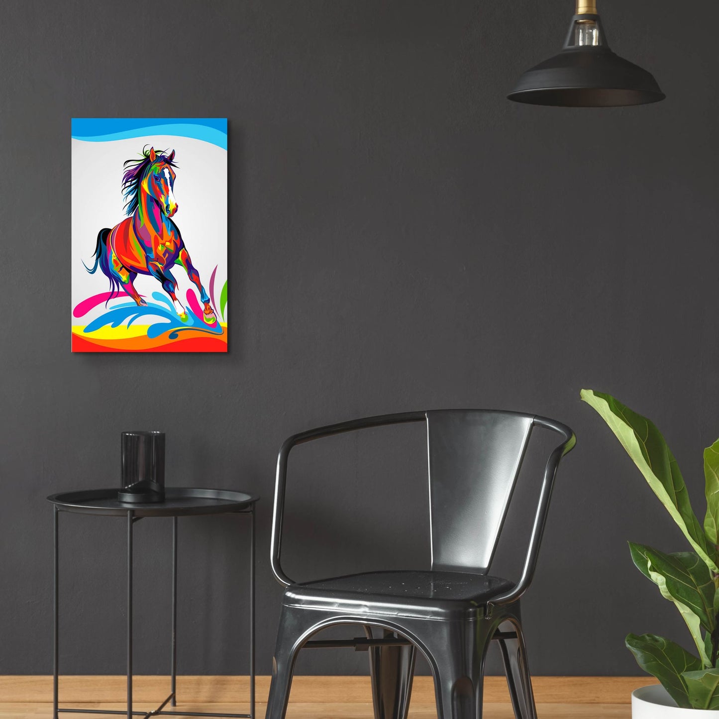 Epic Art 'Horse' by Bob Weer, Acrylic Glass Wall Art,16x24