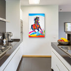 Horse by Bob Weer - 24x36 acrylic wall art in a room