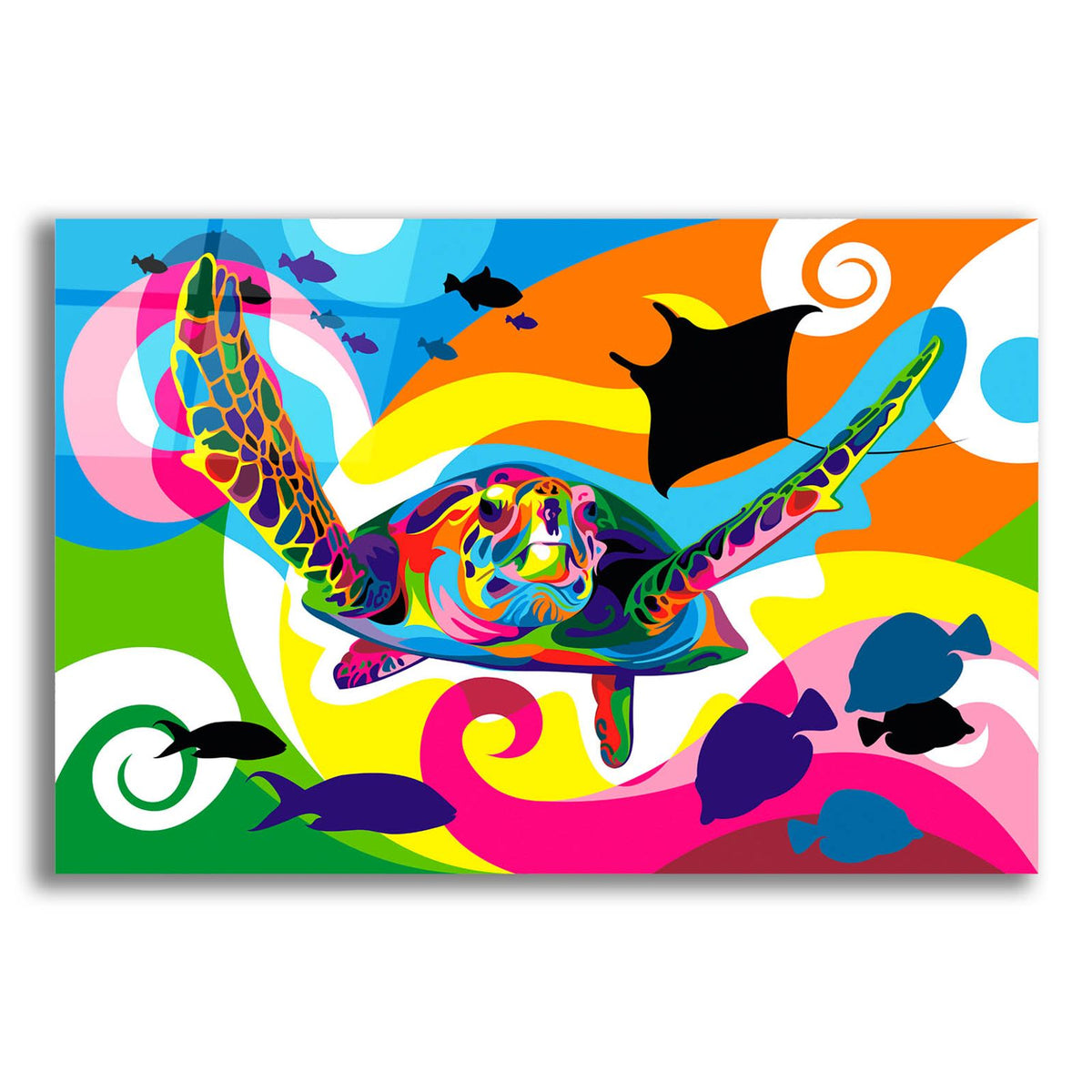 Underwater by Bob Weer acrylic glass wall art