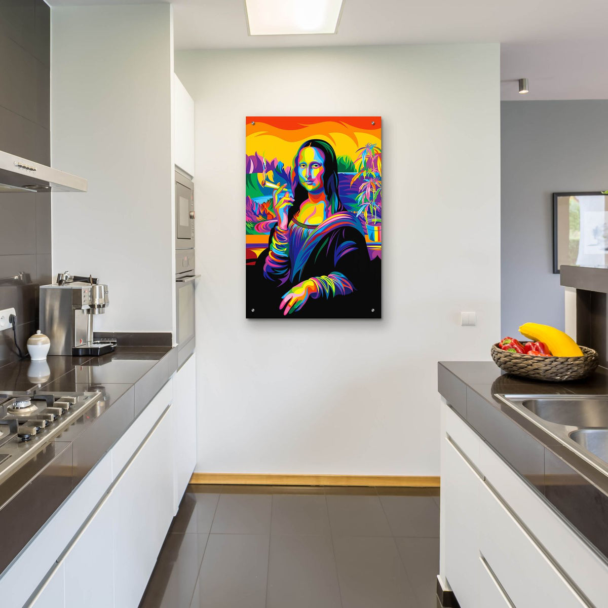 Mona Lisa by Bob Weer - 24x36 acrylic wall art in a room