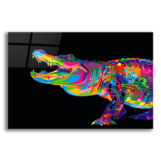 Epic Art 'Alligator' by Bob Weer, Acrylic Glass Wall Art