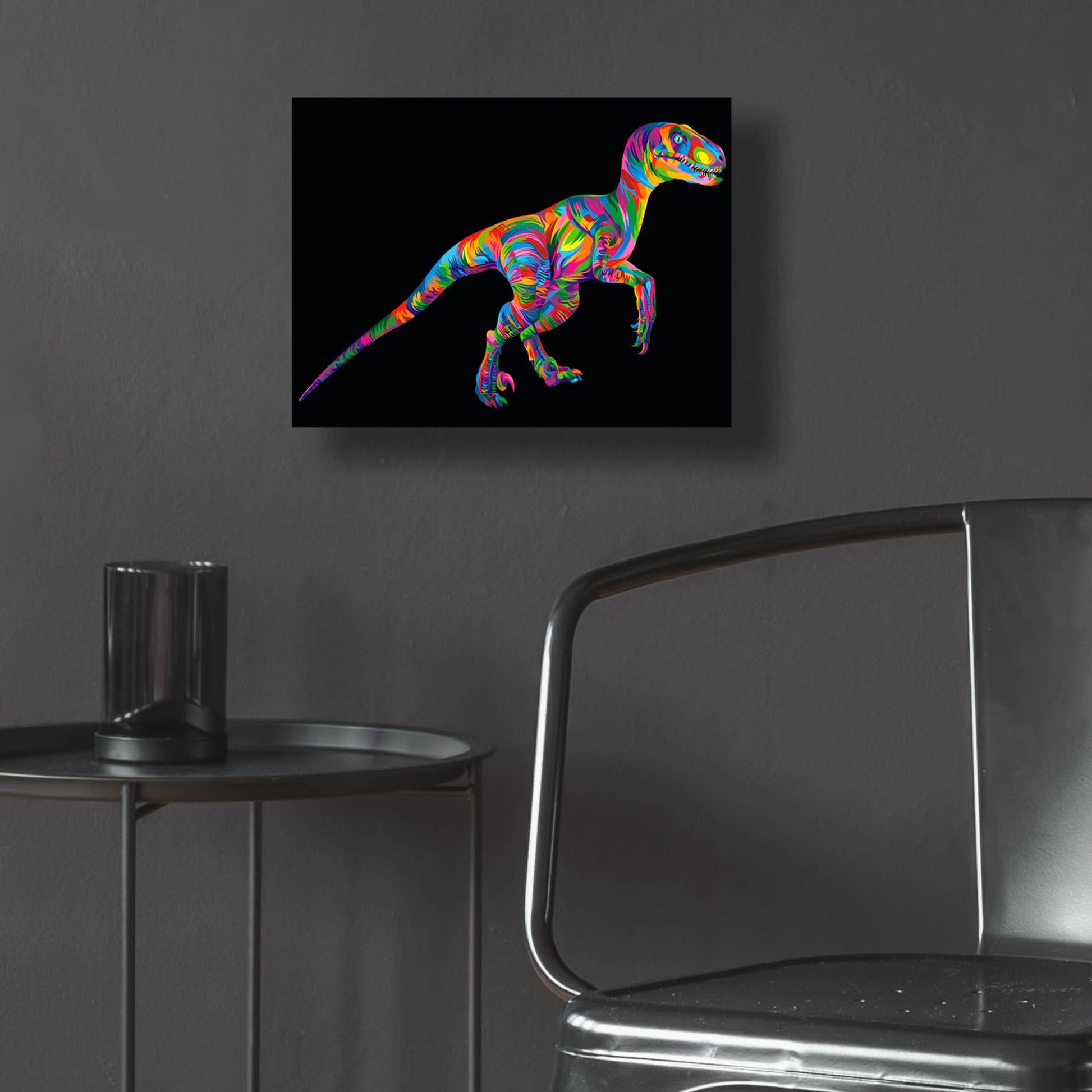 Epic Art 'Raptor' by Bob Weer, Acrylic Glass Wall Art,16x12