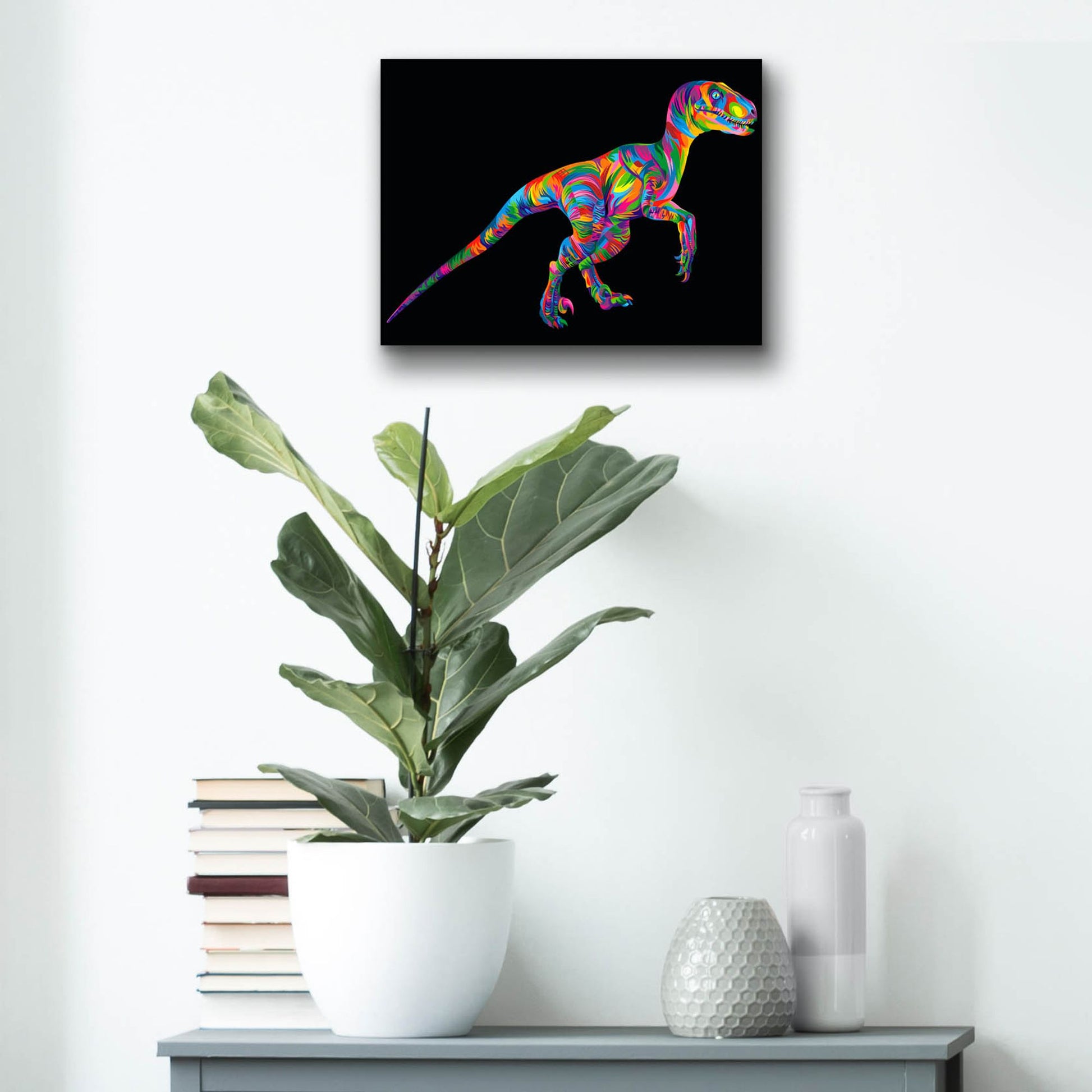 Epic Art 'Raptor' by Bob Weer, Acrylic Glass Wall Art,16x12