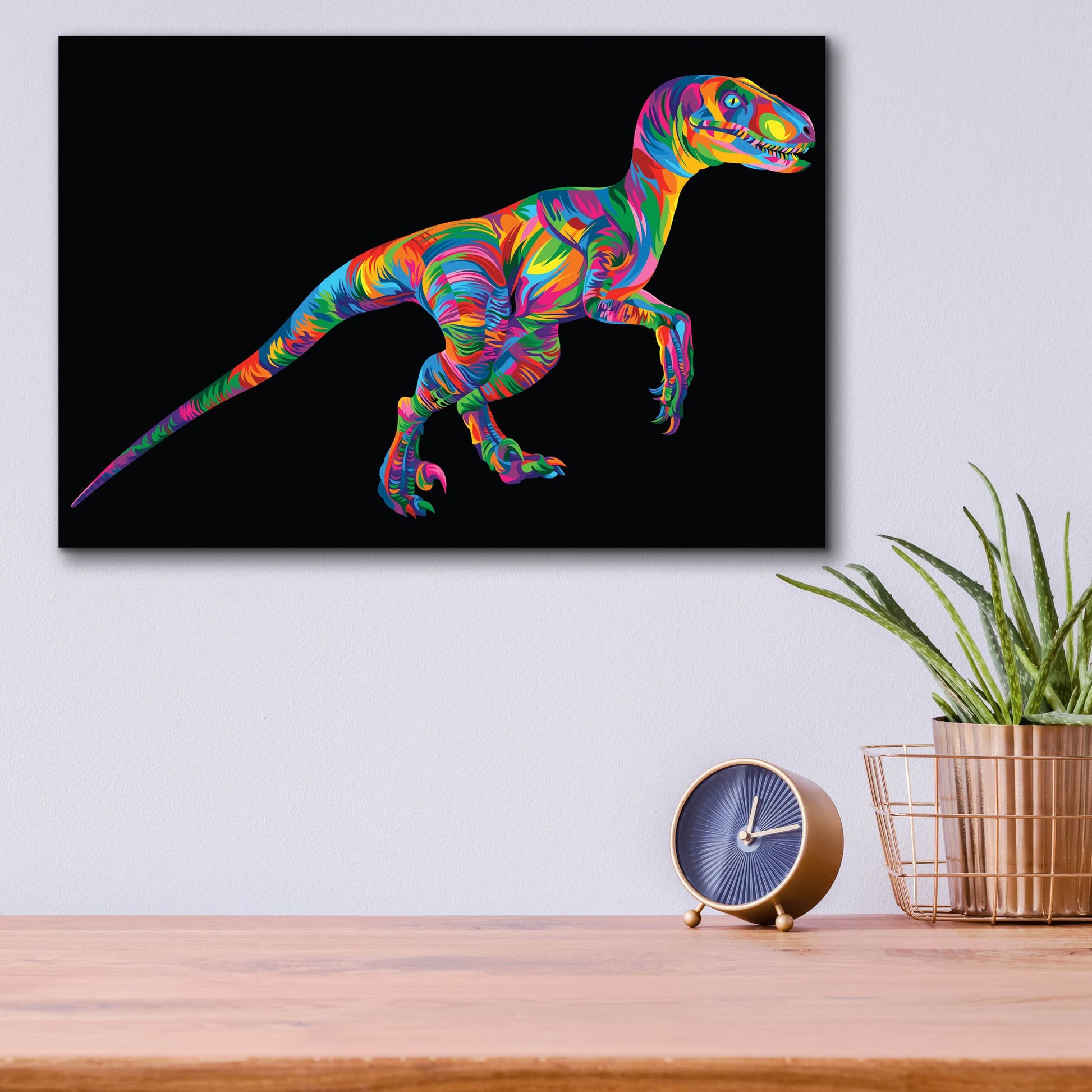 Epic Art 'Raptor' by Bob Weer, Acrylic Glass Wall Art,16x12