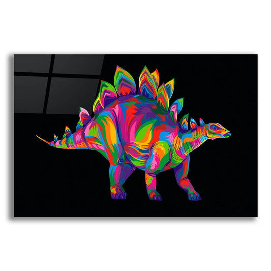 Epic Art 'Stegosaurus' by Bob Weer, Acrylic Glass Wall Art