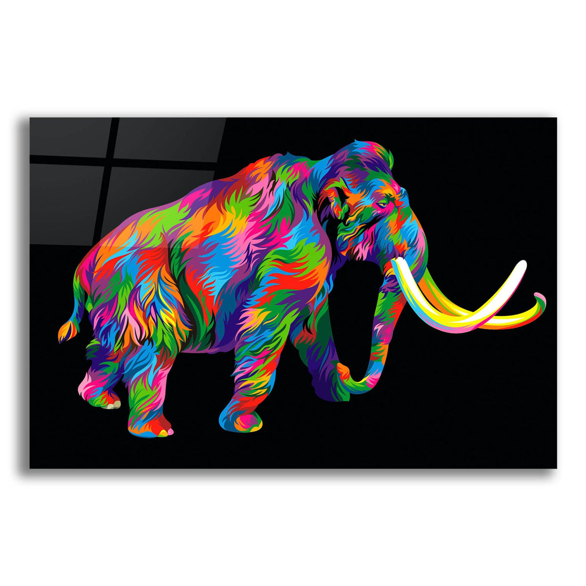 Epic Art 'Wooly Mammoth' by Bob Weer, Acrylic Glass Wall Art
