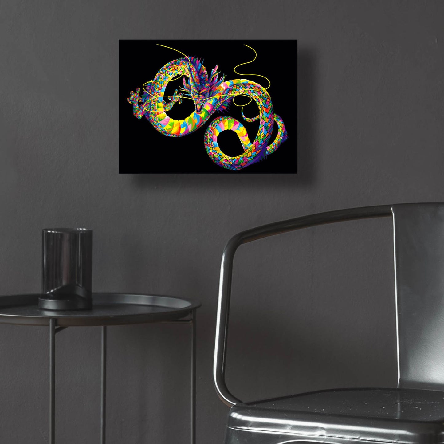 Epic Art 'Chinese Dragon' by Bob Weer, Acrylic Glass Wall Art,16x12