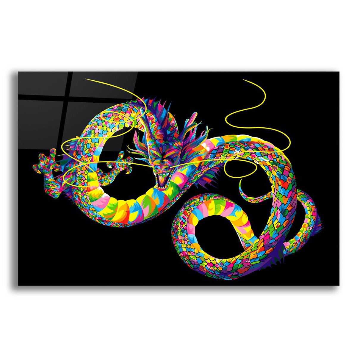 Chinese Dragon by Bob Weer acrylic glass wall art