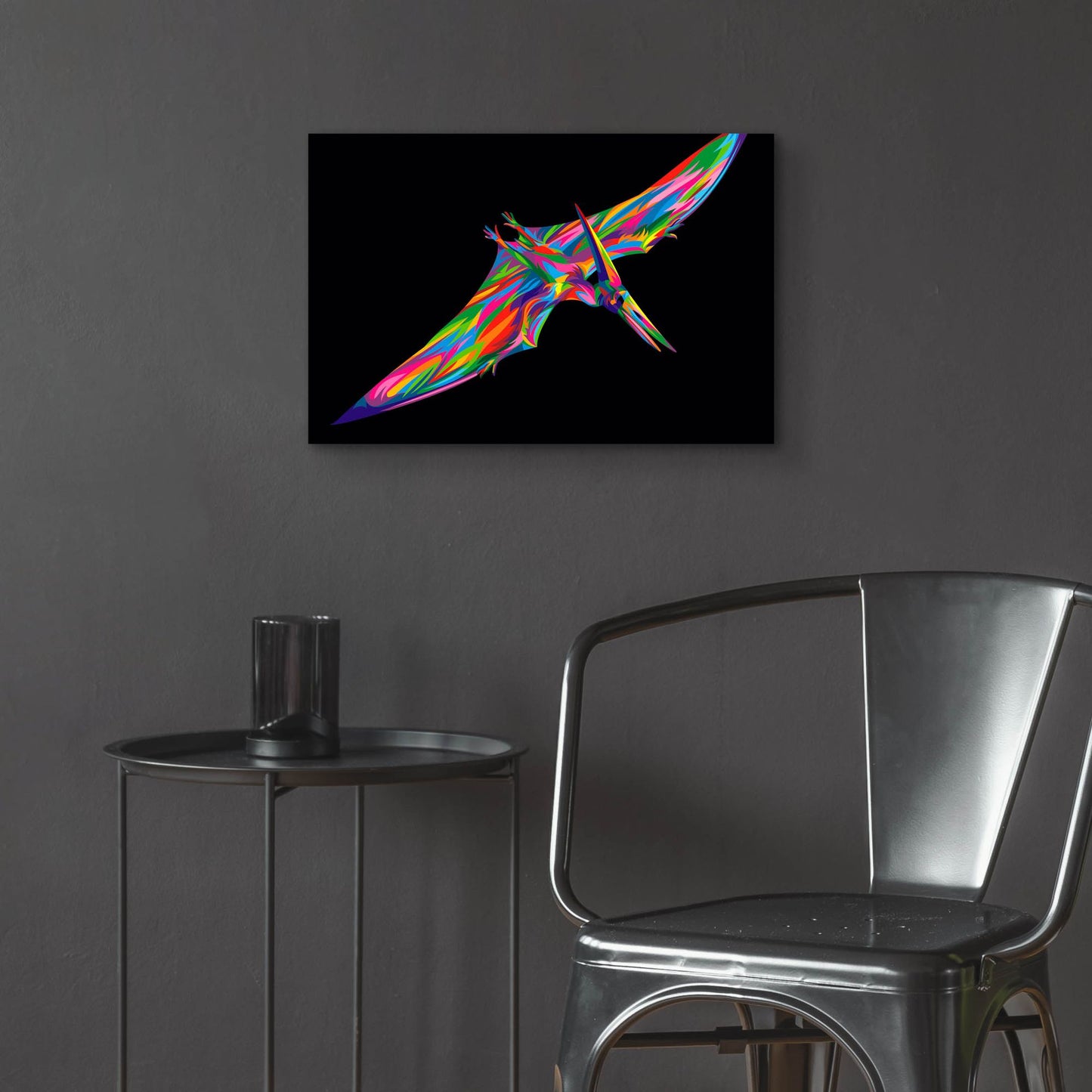 Epic Art 'Pterodactyl' by Bob Weer, Acrylic Glass Wall Art,24x16