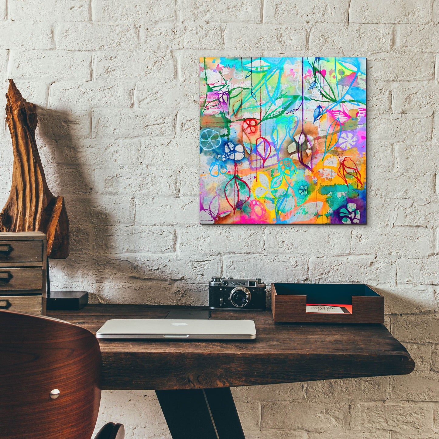 Epic Art 'Blossom Baby' by Zwart, Acrylic Glass Wall Art,12x12