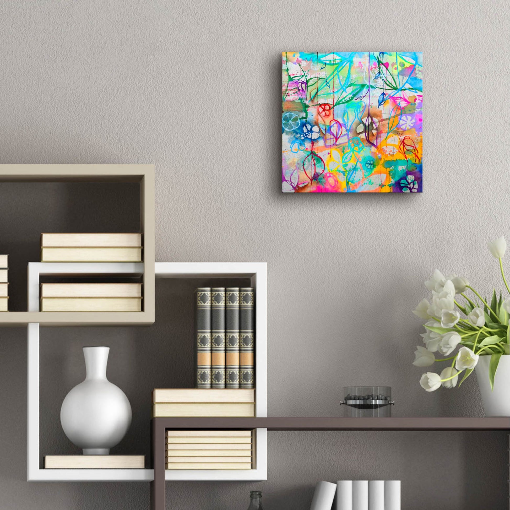 Epic Art 'Blossom Baby' by Zwart, Acrylic Glass Wall Art,12x12