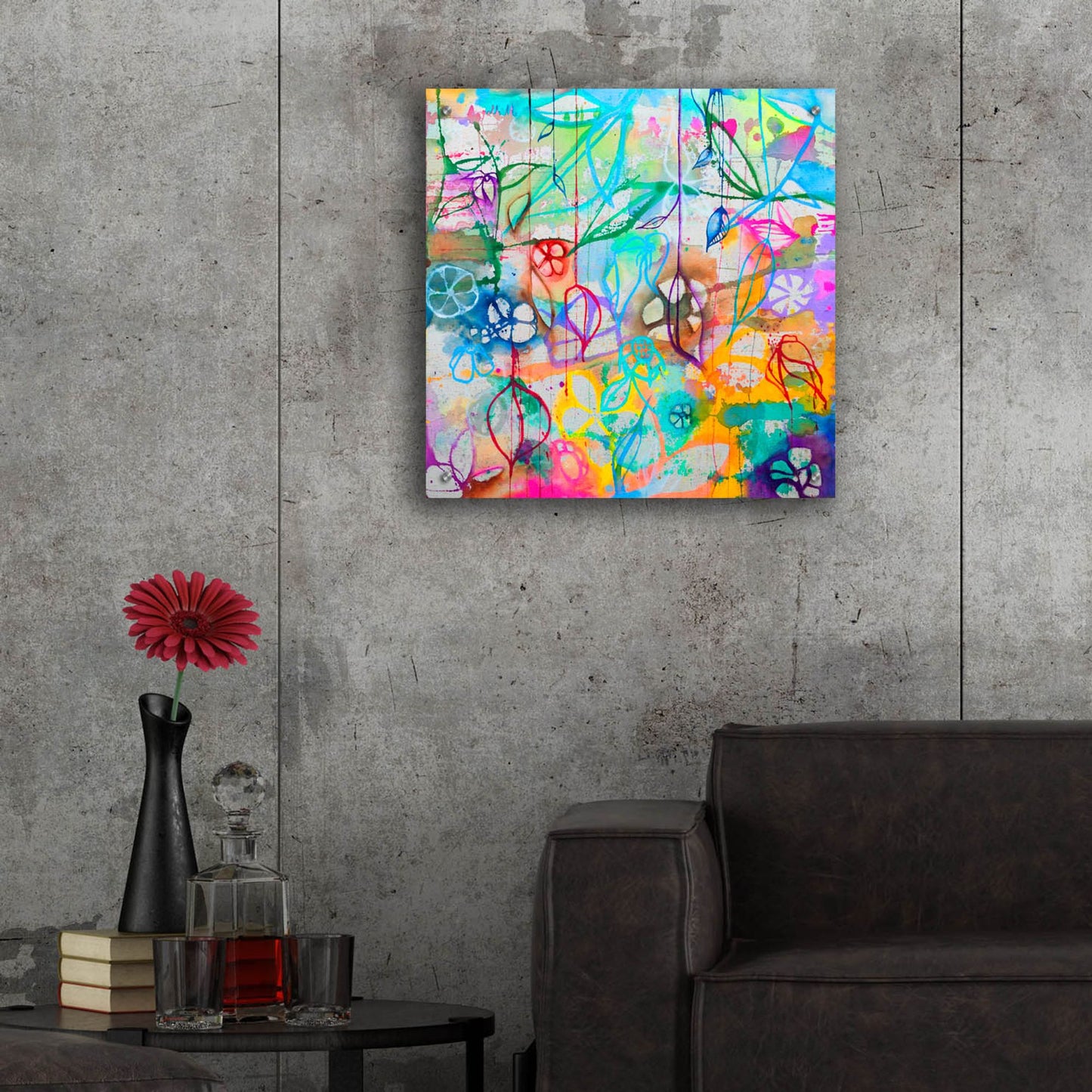 Epic Art 'Blossom Baby' by Zwart, Acrylic Glass Wall Art,24x24