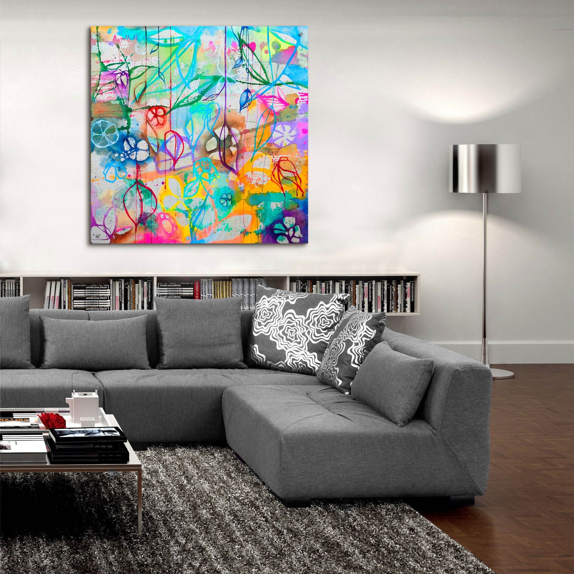 Epic Art 'Blossom Baby' by Zwart, Acrylic Glass Wall Art,36x36