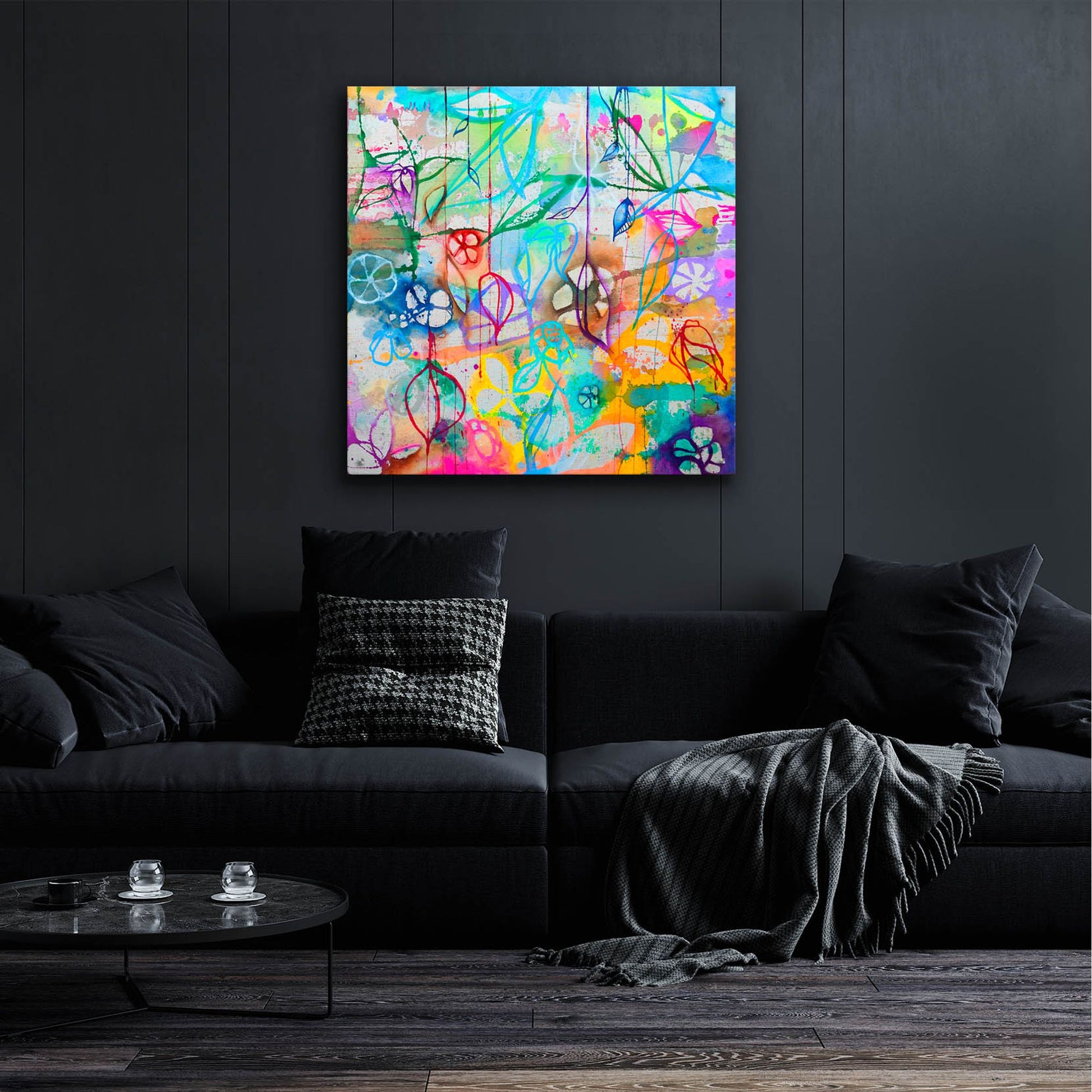 Epic Art 'Blossom Baby' by Zwart, Acrylic Glass Wall Art,36x36