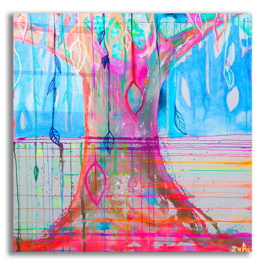 Epic Art 'Energy Tree' by Zwart, Acrylic Glass Wall Art