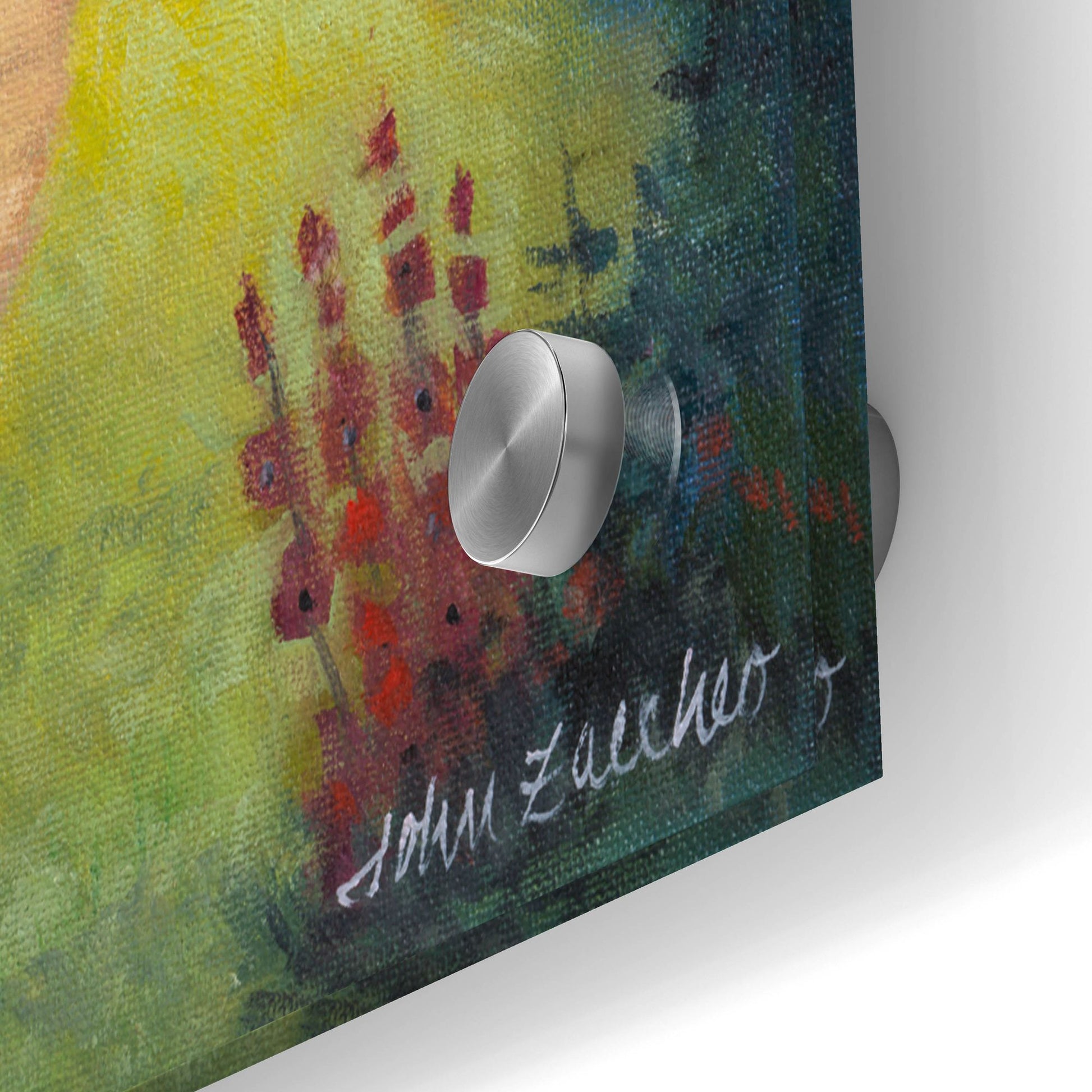 Epic Art 'Delightful Glow' by John Zaccheo, Acrylic Glass Wall Art,36x24