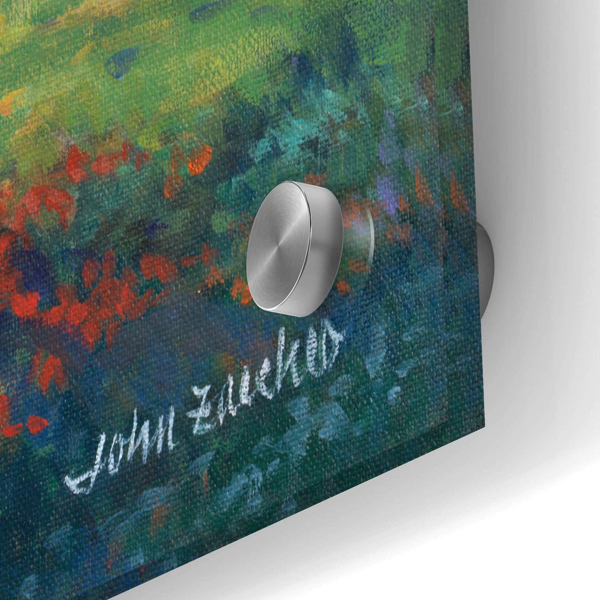 Epic Art 'Vista View of a Fly Fisherman' by John Zaccheo, Acrylic Glass Wall Art,36x24