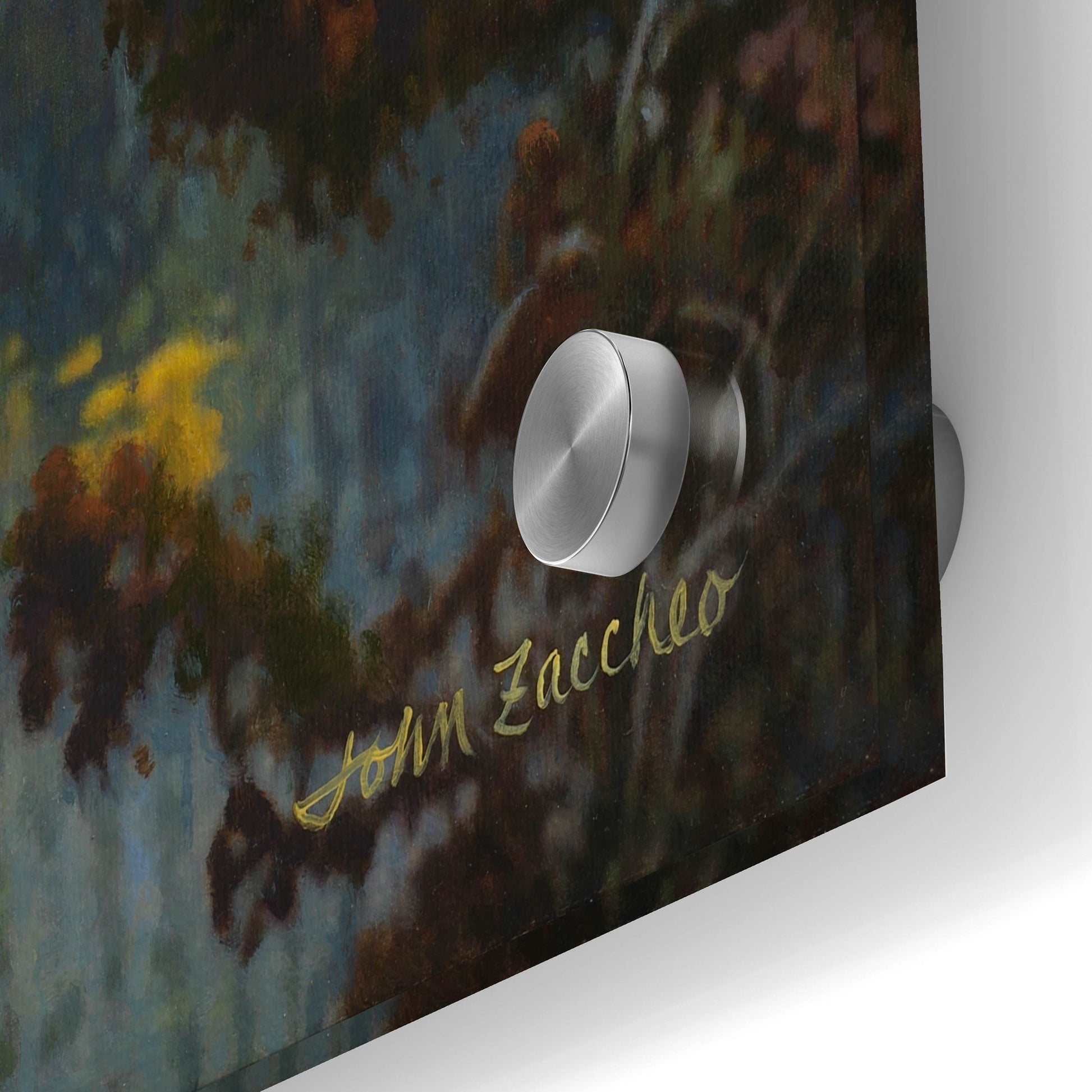 Epic Art 'Reflection Of The Park' by John Zaccheo, Acrylic Glass Wall Art,24x36