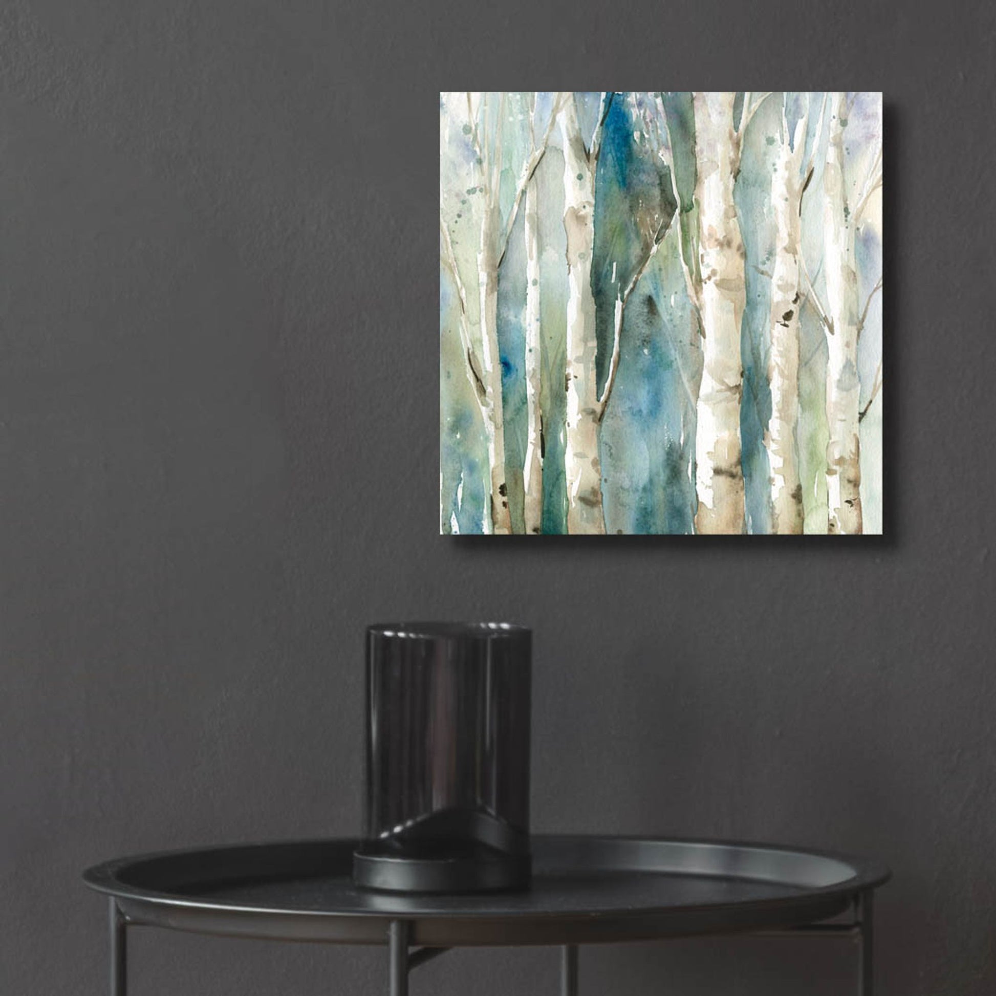 Epic Art 'River Birch' by Carol Robinson, Acrylic Glass Wall Art,12x12