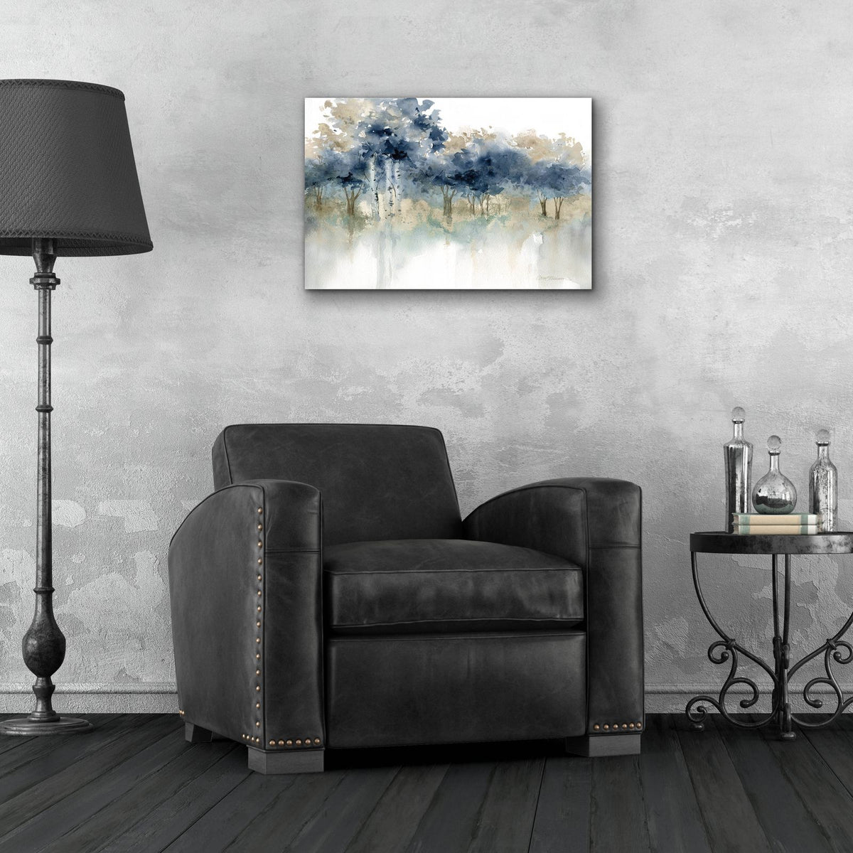 Waters Edge I by Carol Robinson - 24x16 acrylic wall art in a room