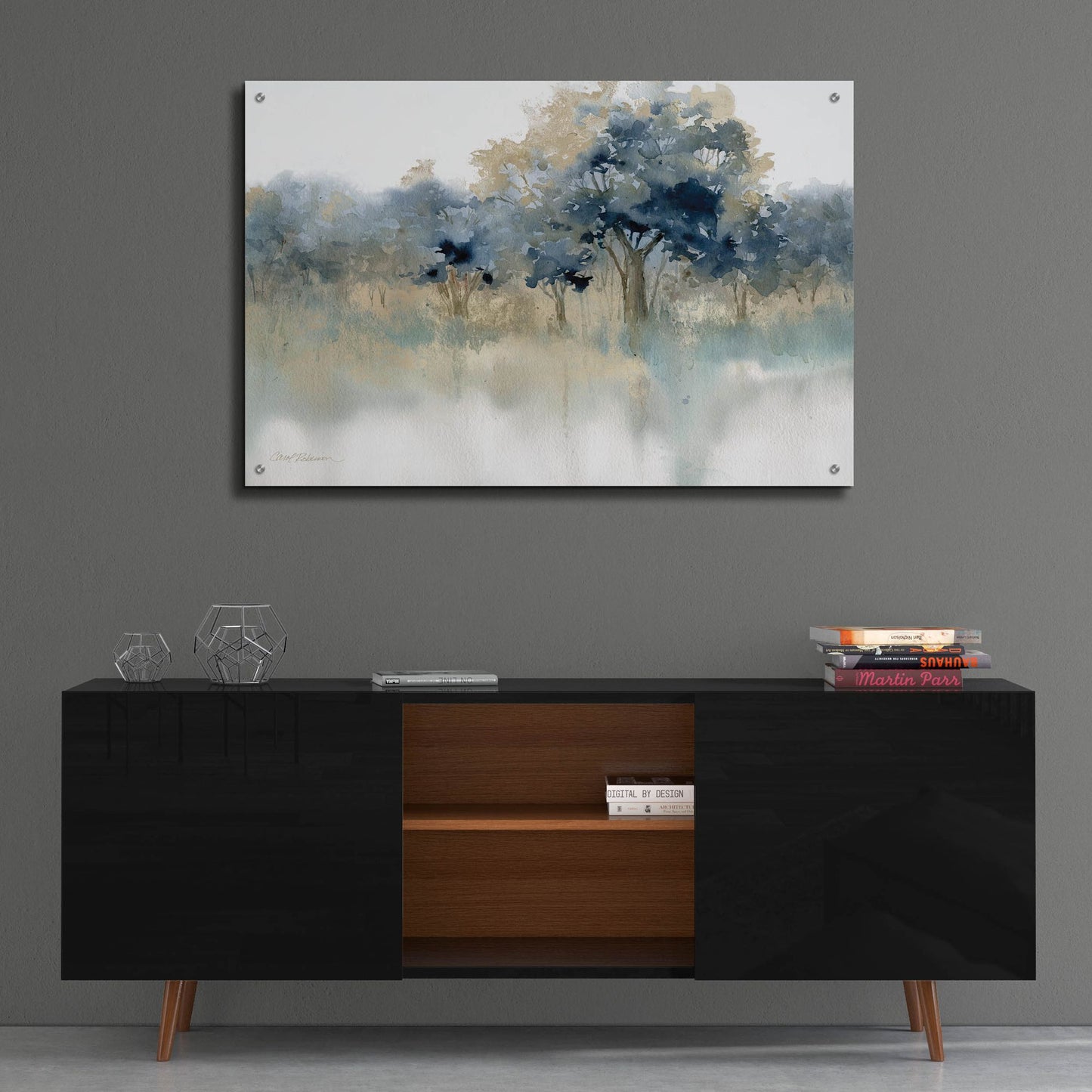 Epic Art 'Waters Edge II' by Carol Robinson, Acrylic Glass Wall Art,36x24