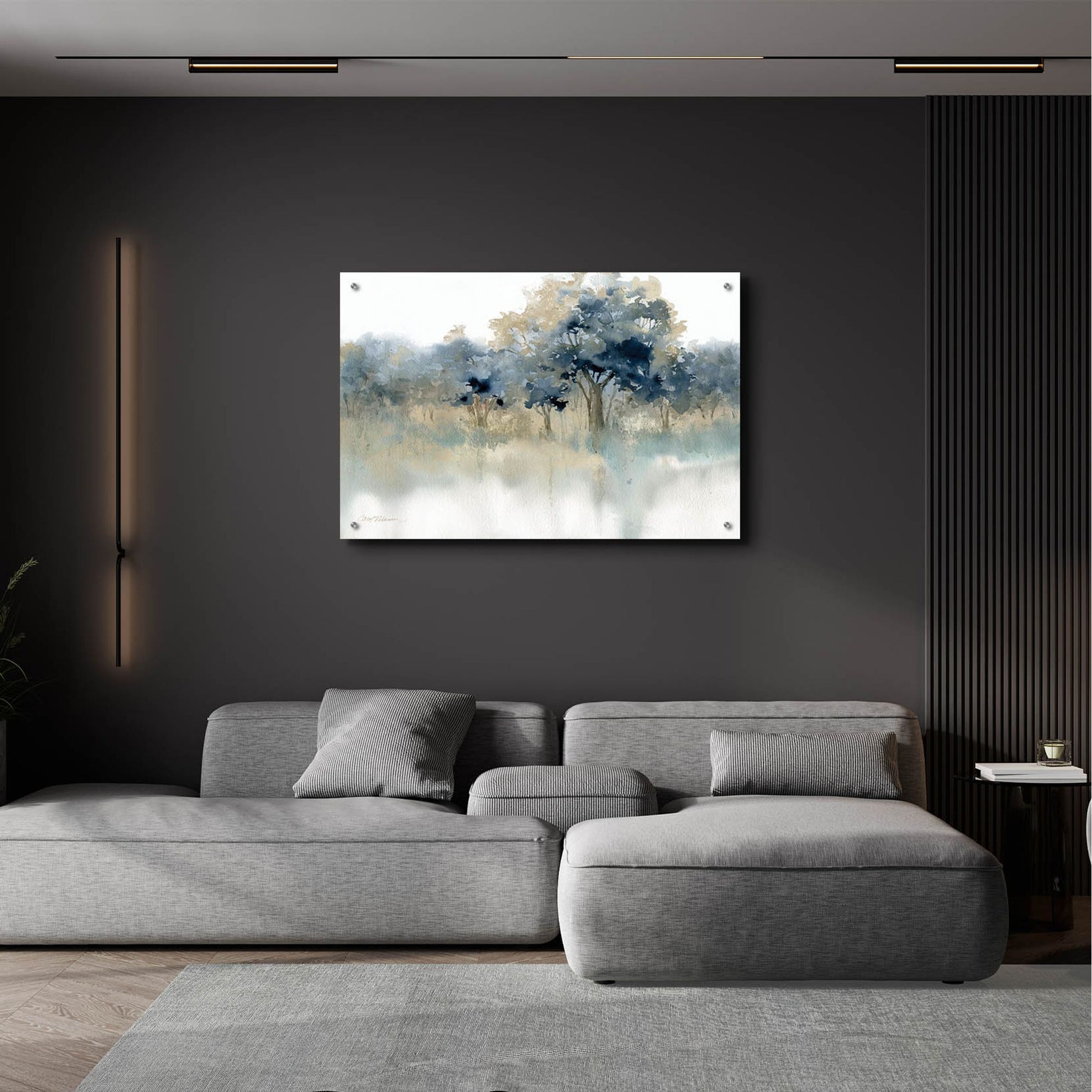 Epic Art 'Waters Edge II' by Carol Robinson, Acrylic Glass Wall Art,36x24