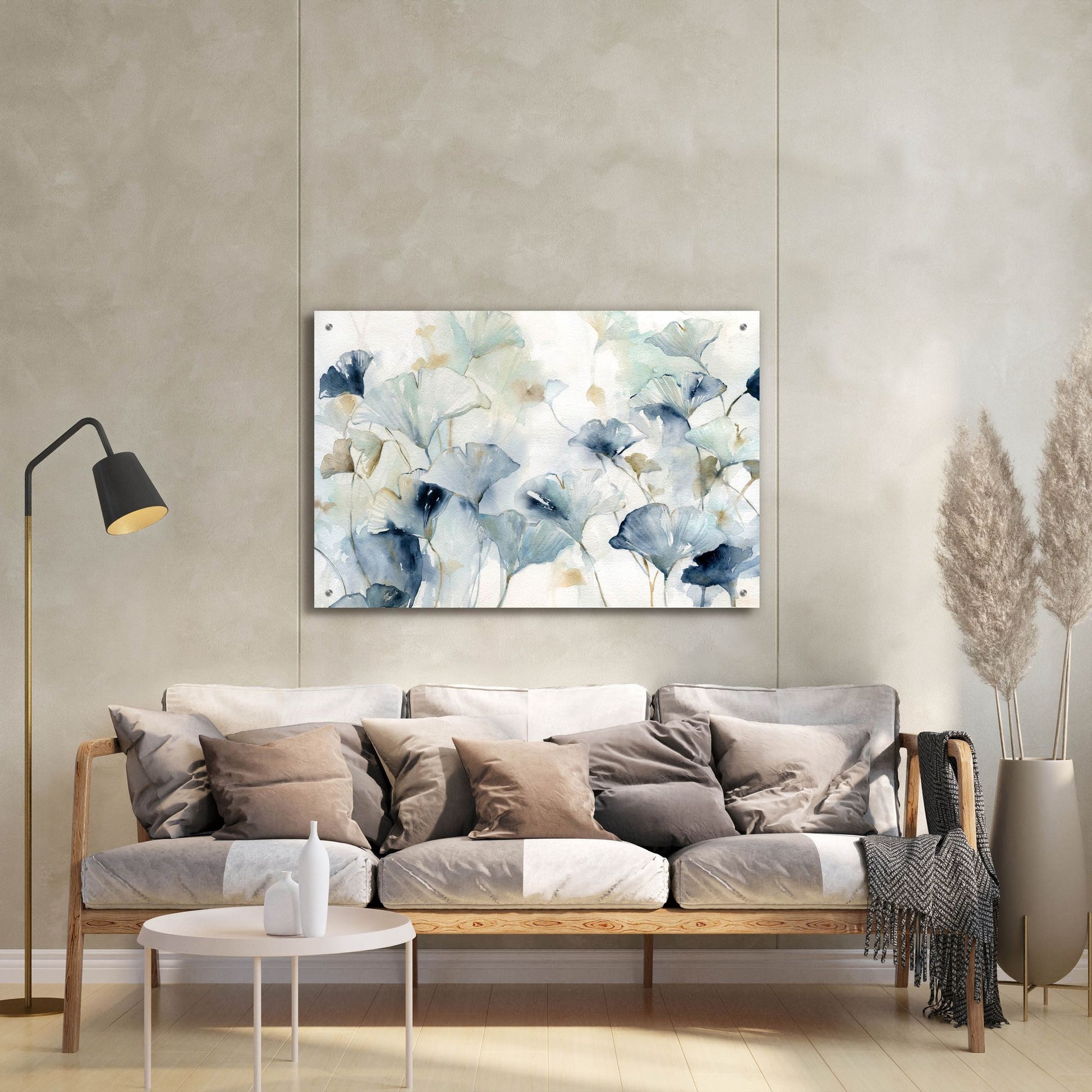 Epic Art 'Glorious ginkgo' by Carol Robinson, Acrylic Glass Wall Art,36x24