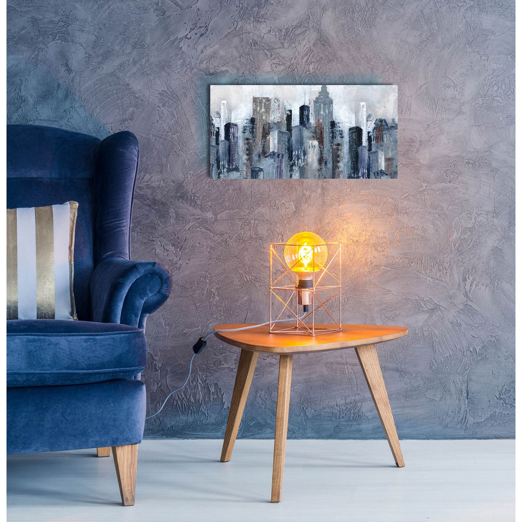 City Mood by Carol Robinson - 24x12 acrylic wall art in a room