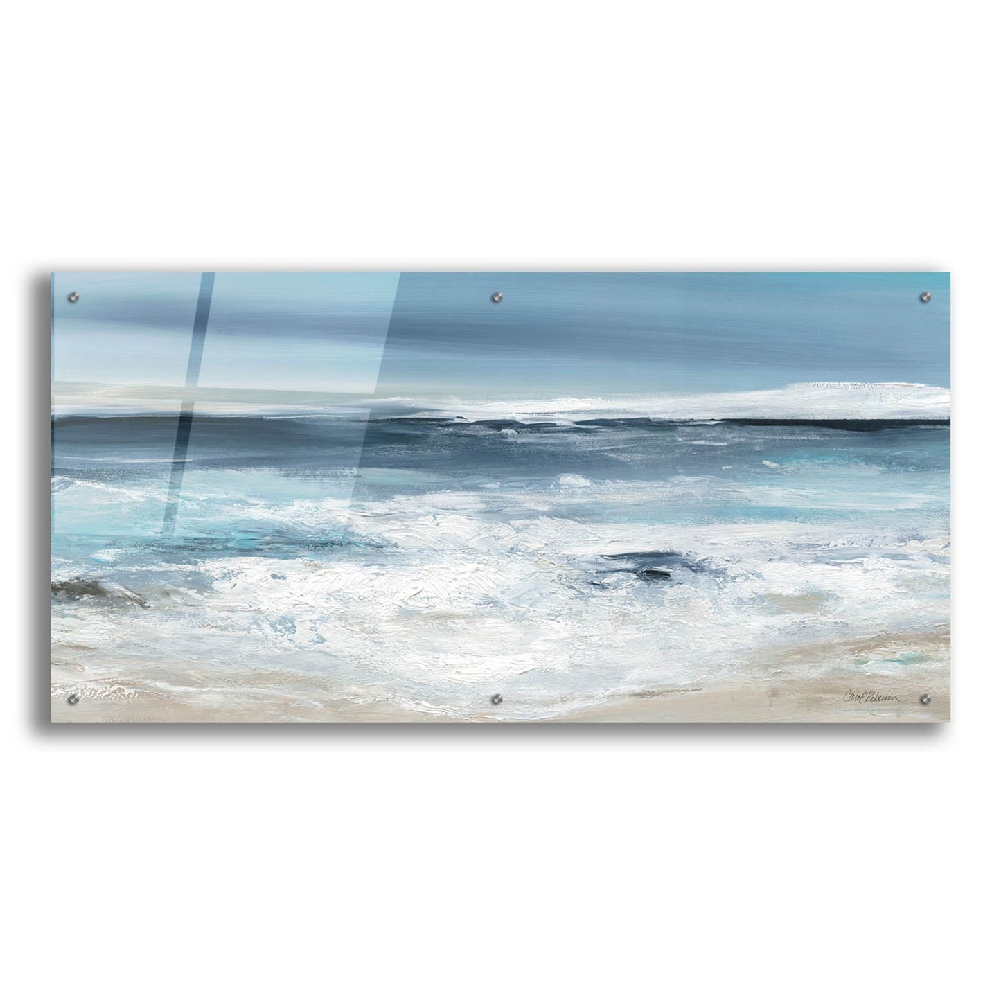 Epic Art 'Long Beach' by Carol Robinson, Acrylic Glass Wall Art