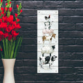 Farm Stack by Carol Robinson - 12x36 acrylic wall art in a room